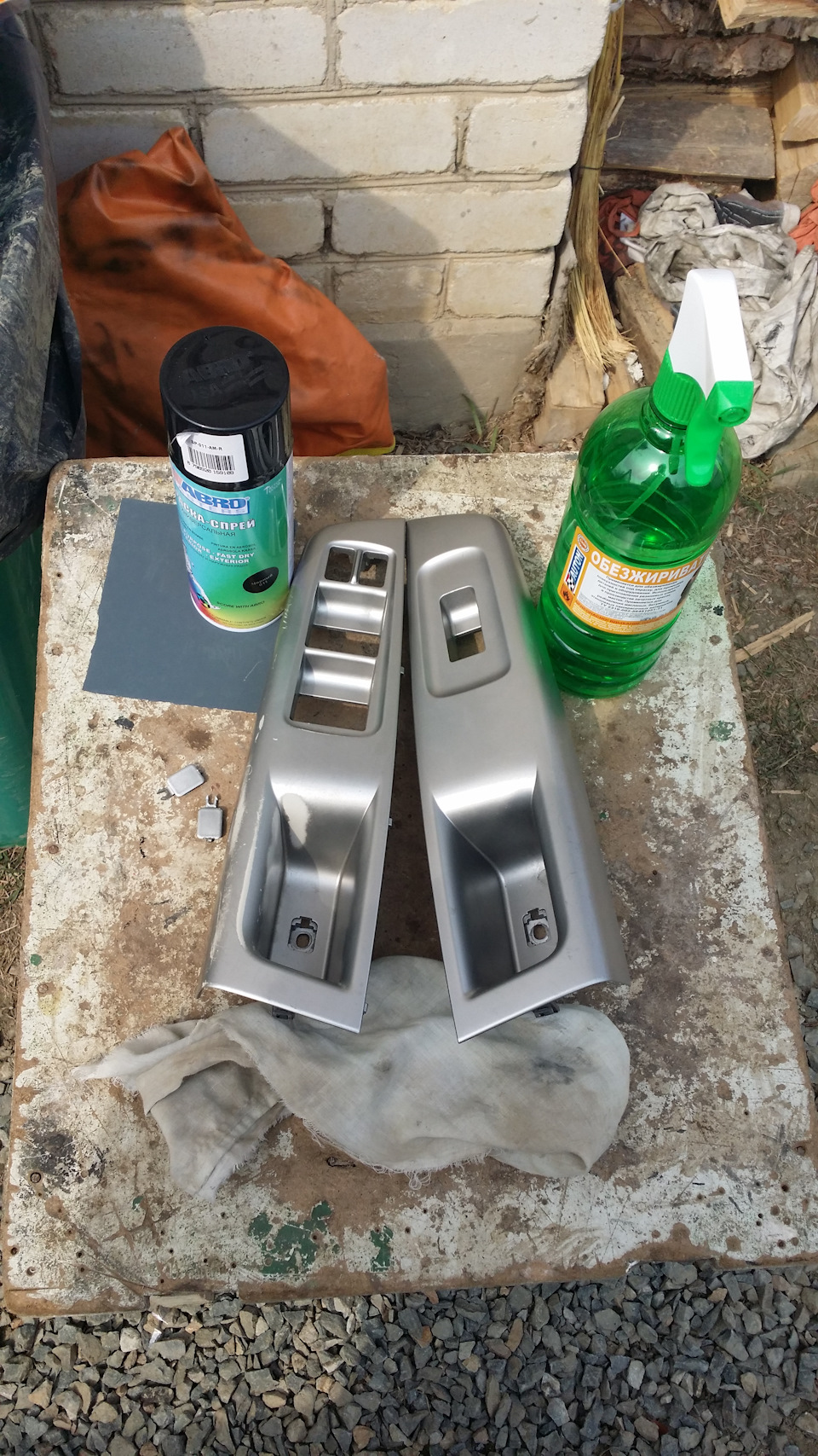 немного марафета) пробуем красить пластик салона — Subaru Forester (SH ...