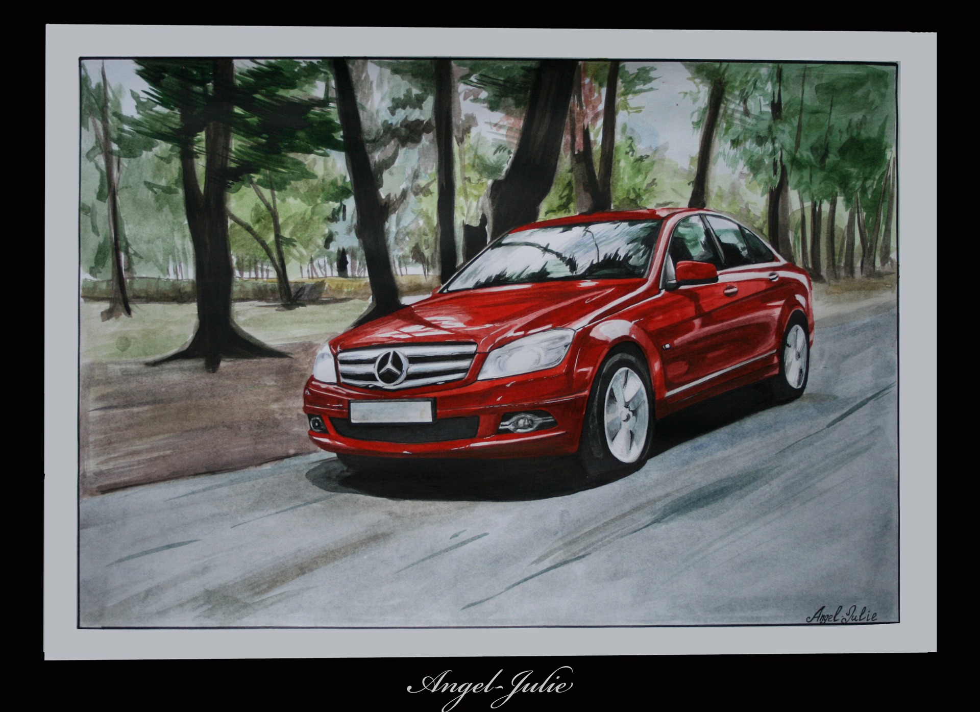 Рисунок Mercedes C-class (W204) — DRIVE2