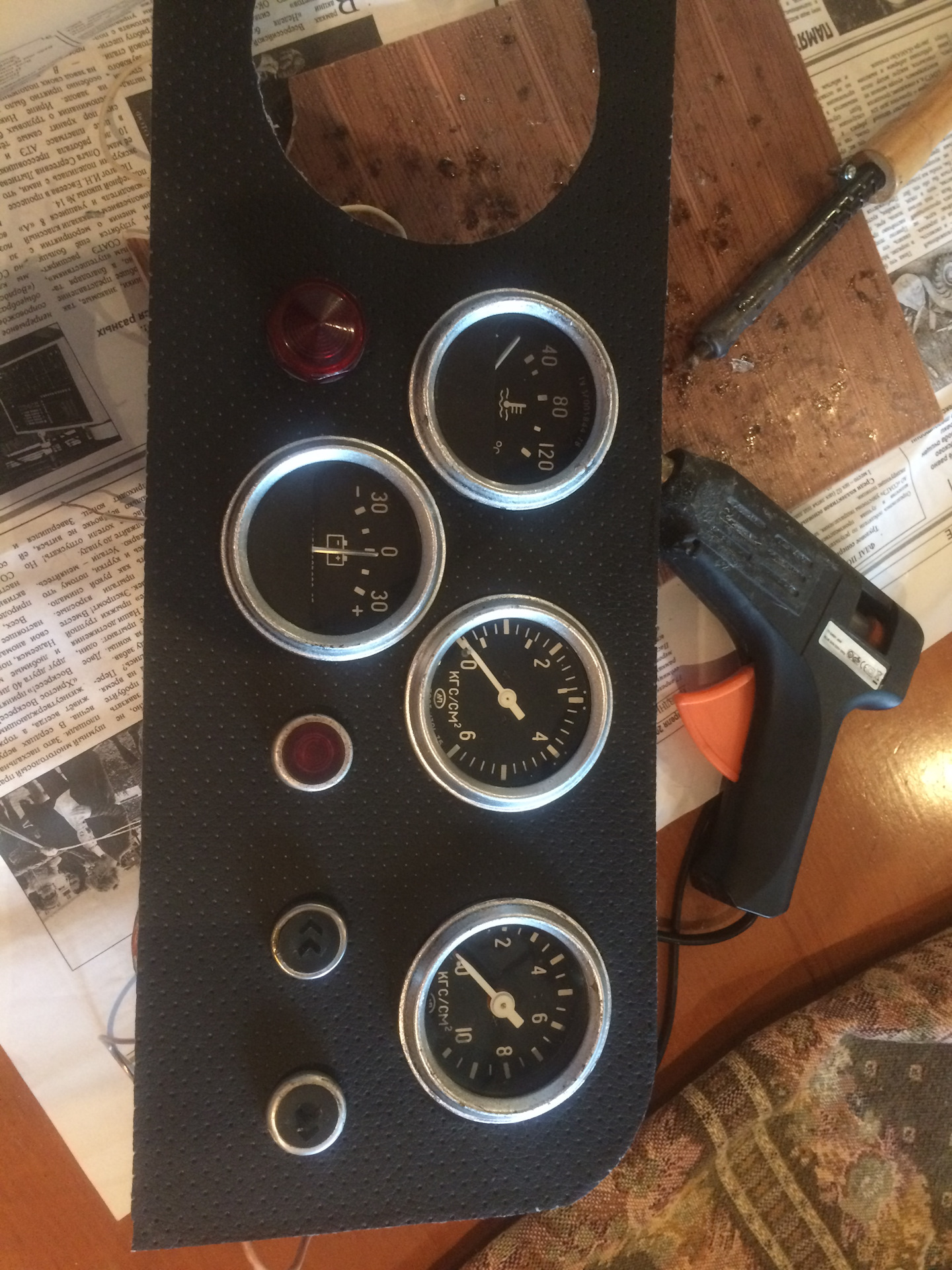 Панель приборов — ЗИЛ 131, 5,9 л, 1991 года | электроника | DRIVE2