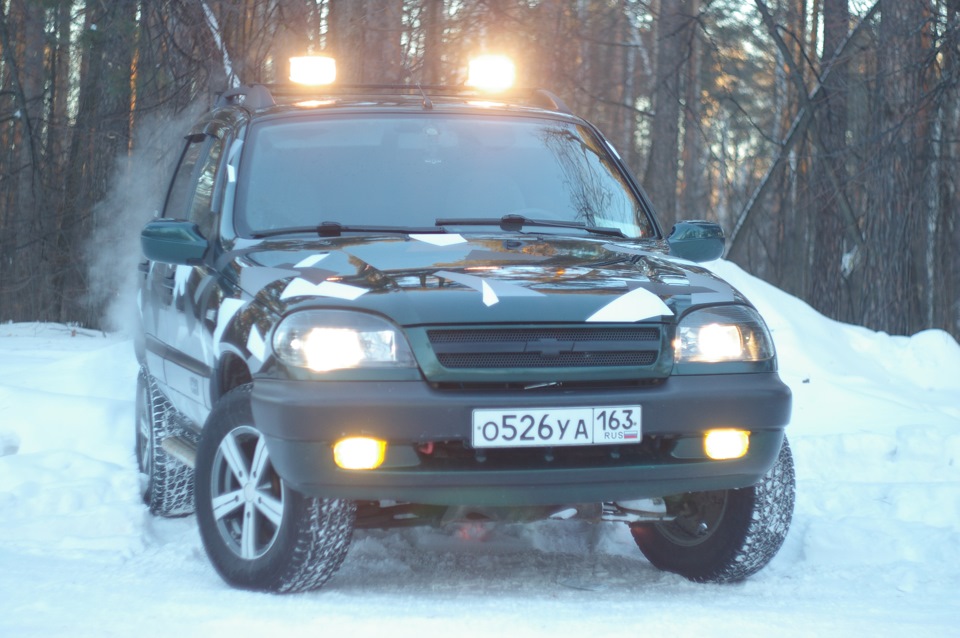 Шевроле нива городской камуфляж фото