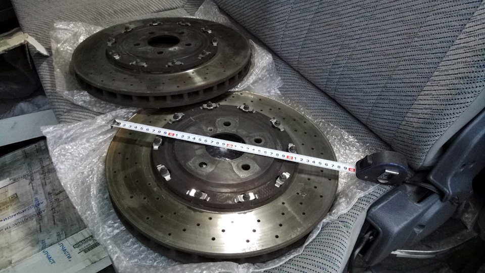 380х34мм — Infiniti Q45 (FY33/FYG33). Запчасти на фото: 744002, Q0011