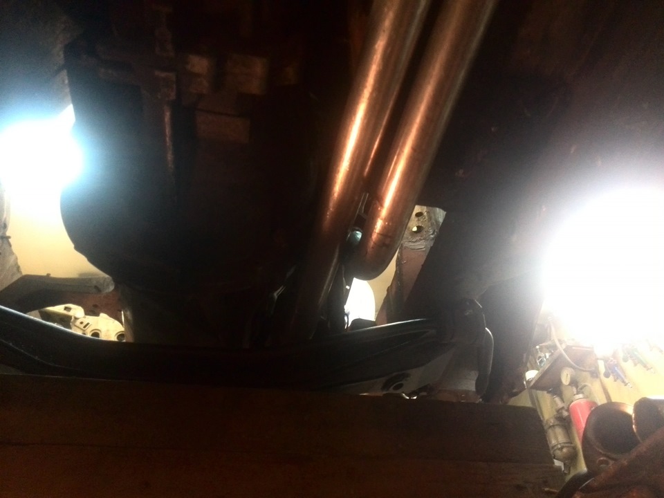 Выхлопная система — BMW 3 series (E30), 2,5 л, 1984 года | своими ...