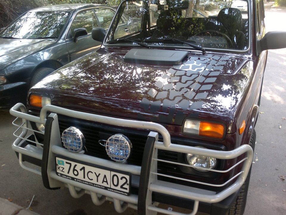 Кенгурятник своими руками — Lada 4x4 3D, 1,7 л, года | стайлинг | DRIVE2