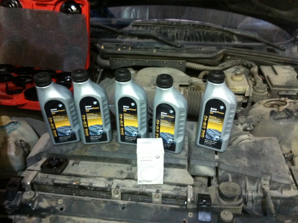 бмв масло когда меняют