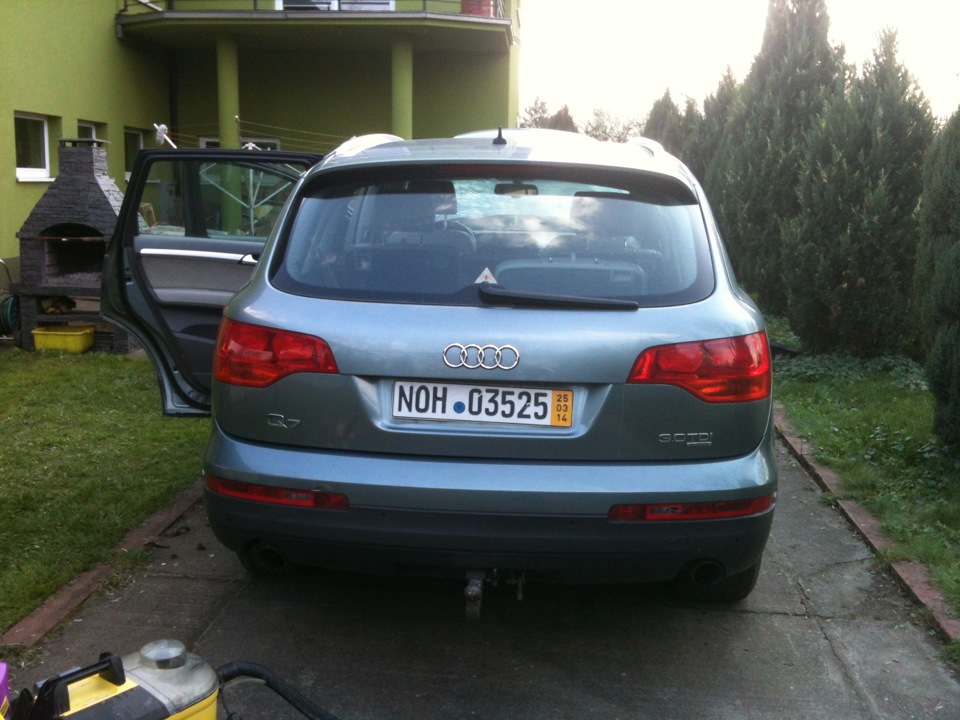Прозрачные задние фонари — Audi Q7 (1G), 3 л, 2006 года | стайлинг | DRIVE2