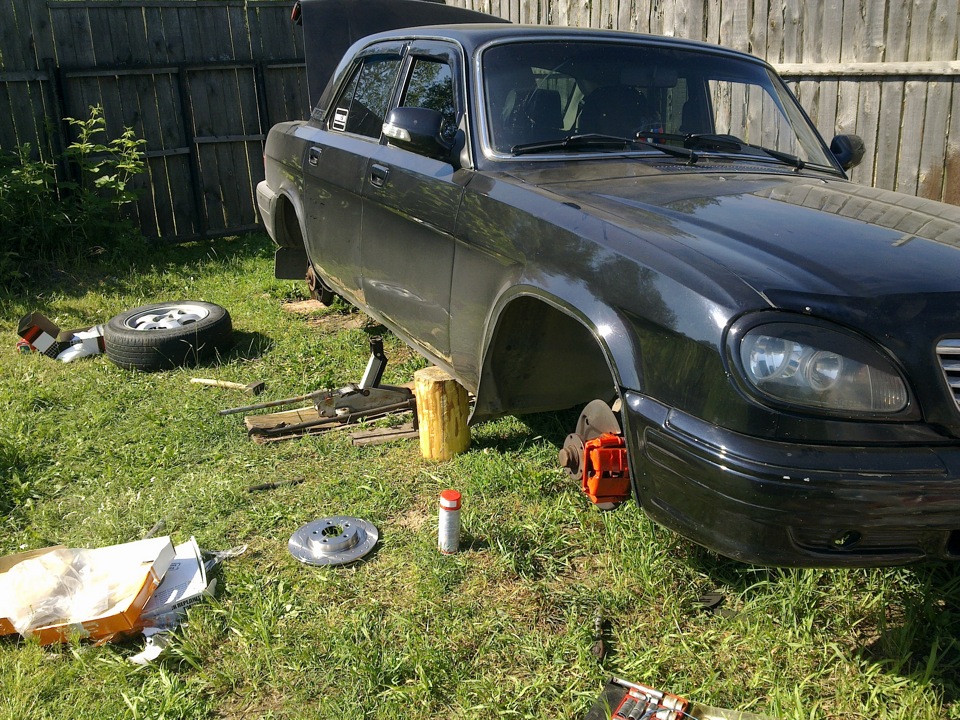 Тюнинг тормозов — ГАЗ 31105, 2,4 л, 2007 года | тюнинг | DRIVE2