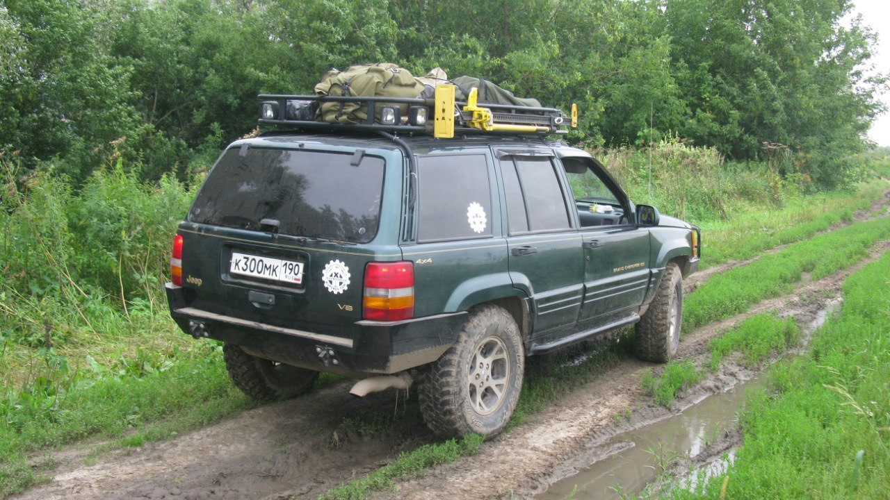 Jeep Grand Cherokee (ZJ) 5.2 бензиновый 1996 | ПАПИНА ИГРУШКА на DRIVE2