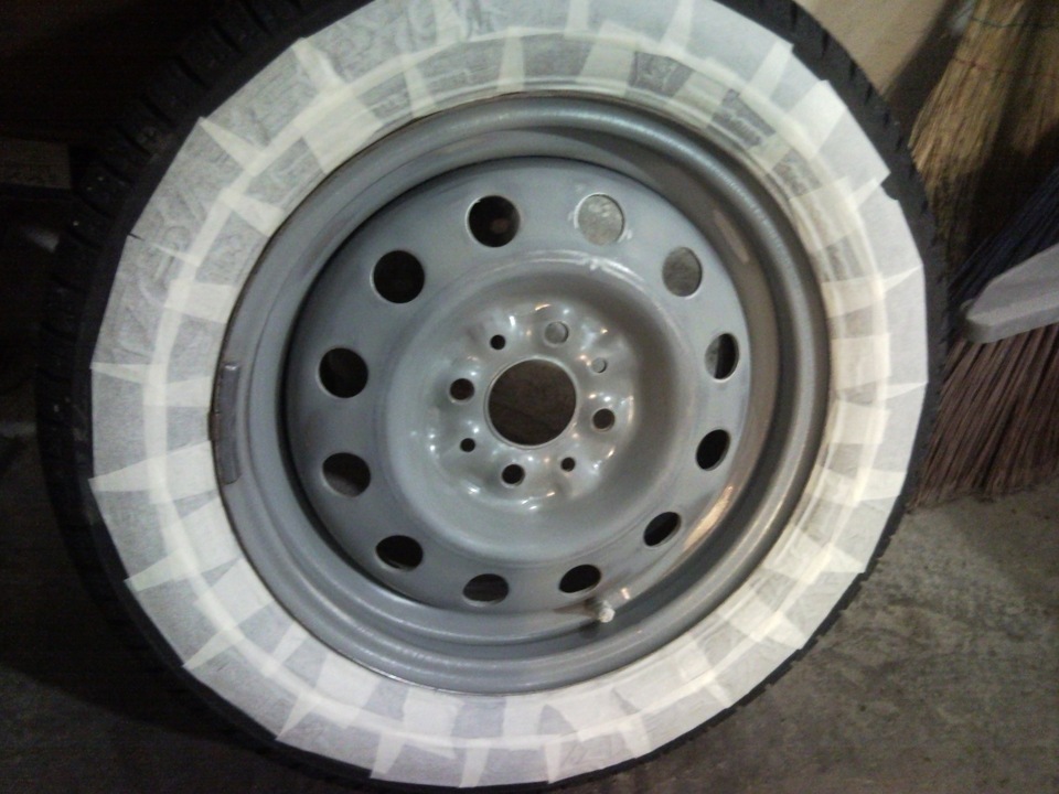 Красим штампы! — Lada 2114, 1,6 л, 2011 года | колёсные диски | DRIVE2