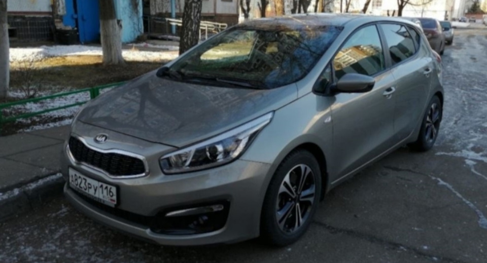 Скоро зима-готовимся — KIA Ceed (2G)