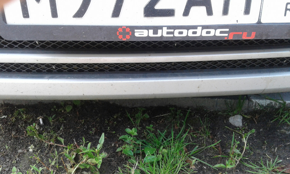 Пришли решотки в бампер — DRIVE2