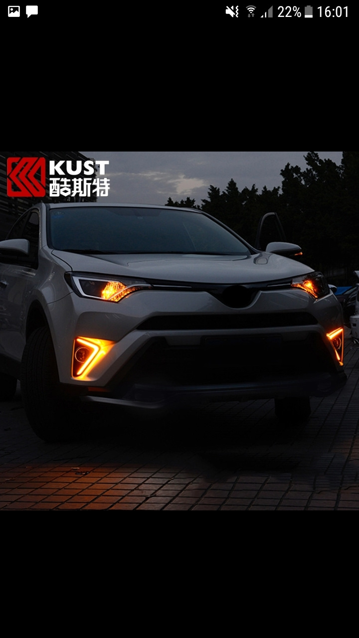 LED — Toyota RAV4 (IV), 2 л, 2017 года | аксессуары | DRIVE2