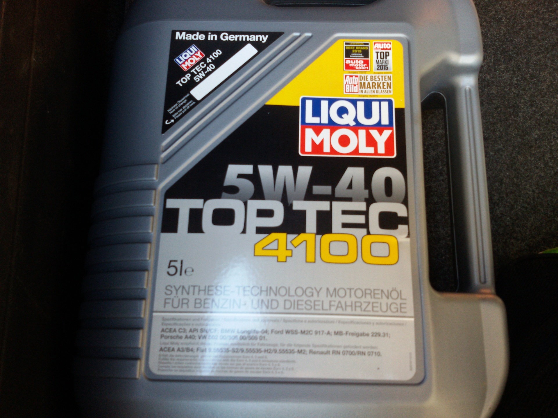 Liqui moly top tec отзывы. Liqui Moly Top Tec 4100 5w-40. Маслота.