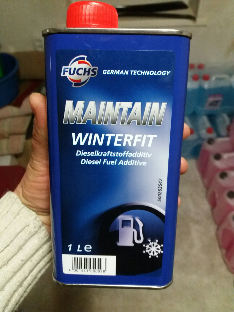 Присадка в дизельное топливо Fuchs Maintain Winterfit — DRIVE2