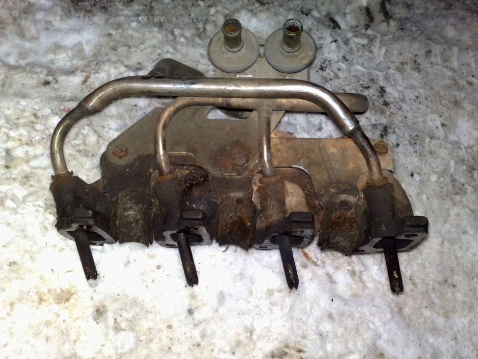 [Техвопрос] Как убрать трубки из выпускного коллектора — Сообщество ...