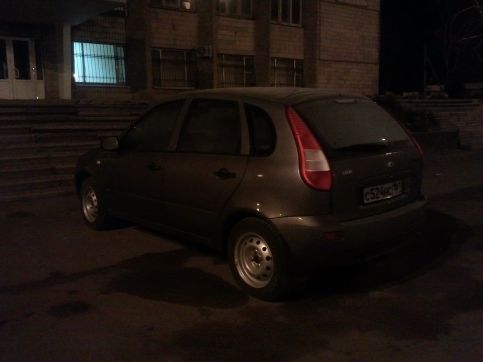 Теперь на штампах — Lada Калина Хэтчбек (1G), 1,6 л, 2007 года | шины ...