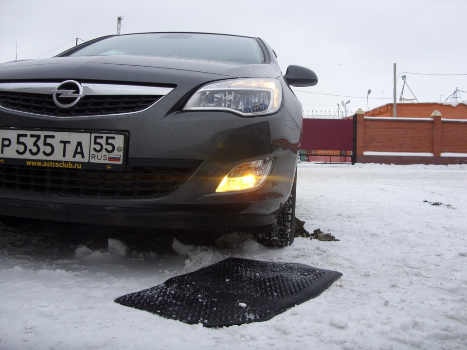 Замена лампы на opel astra 185