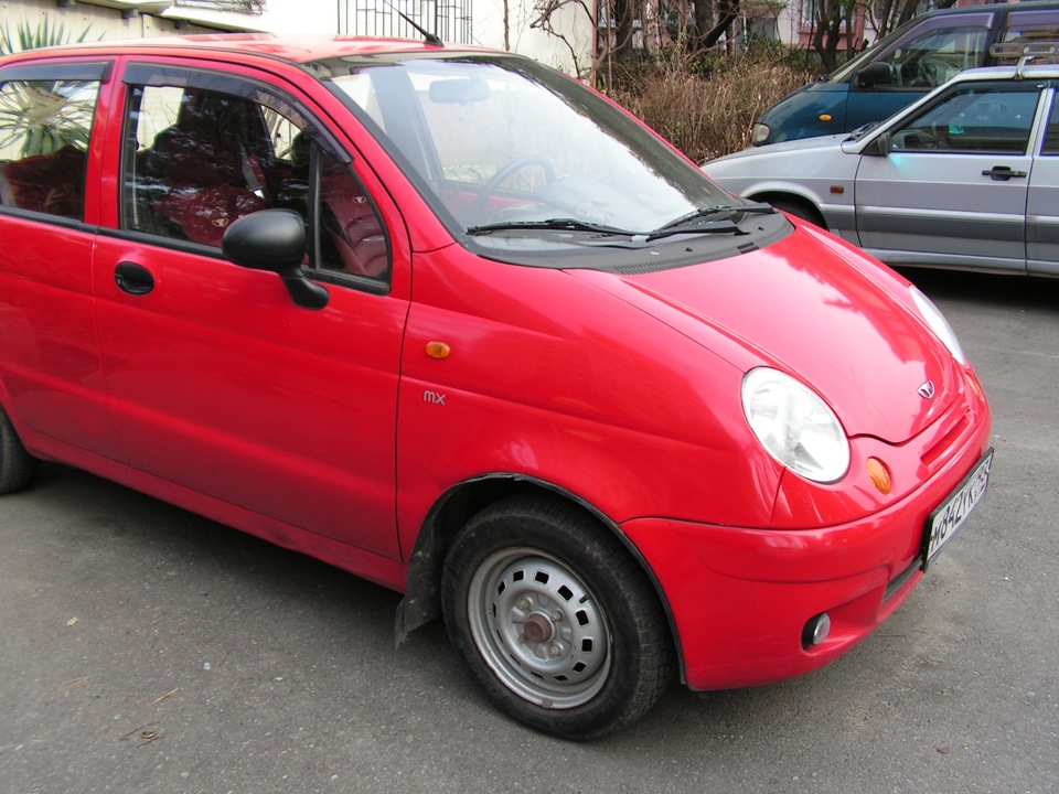 Дэу Матиз — 8 лет жизни в Сочи. — Daewoo Matiz (M100/M150), 0,8 л, 2008 ...