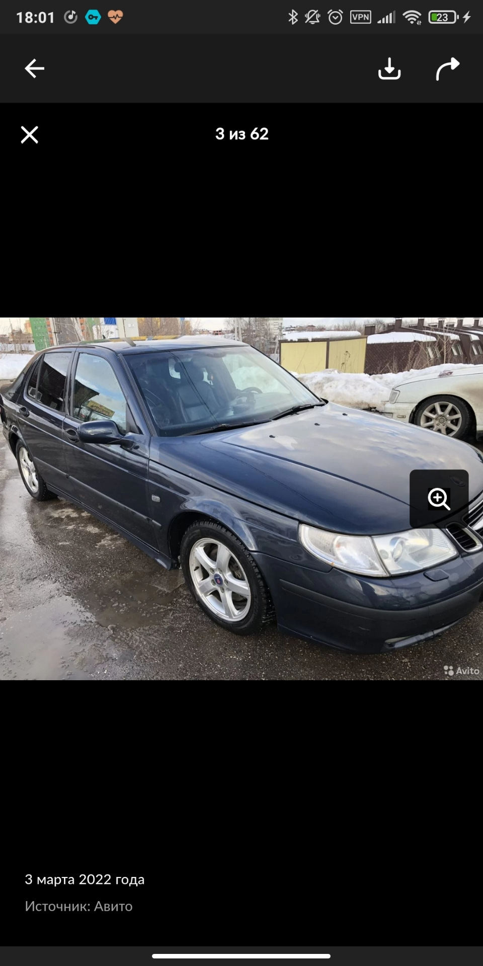 Знакомство — Saab 9-5, 2,3 л, 2004 года | покупка машины | DRIVE2