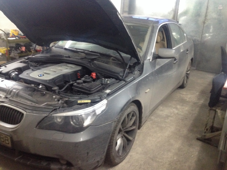 4 месяца эксплуатации. стО — BMW 5 series (E60), 3 л, 2006 года | визит ...