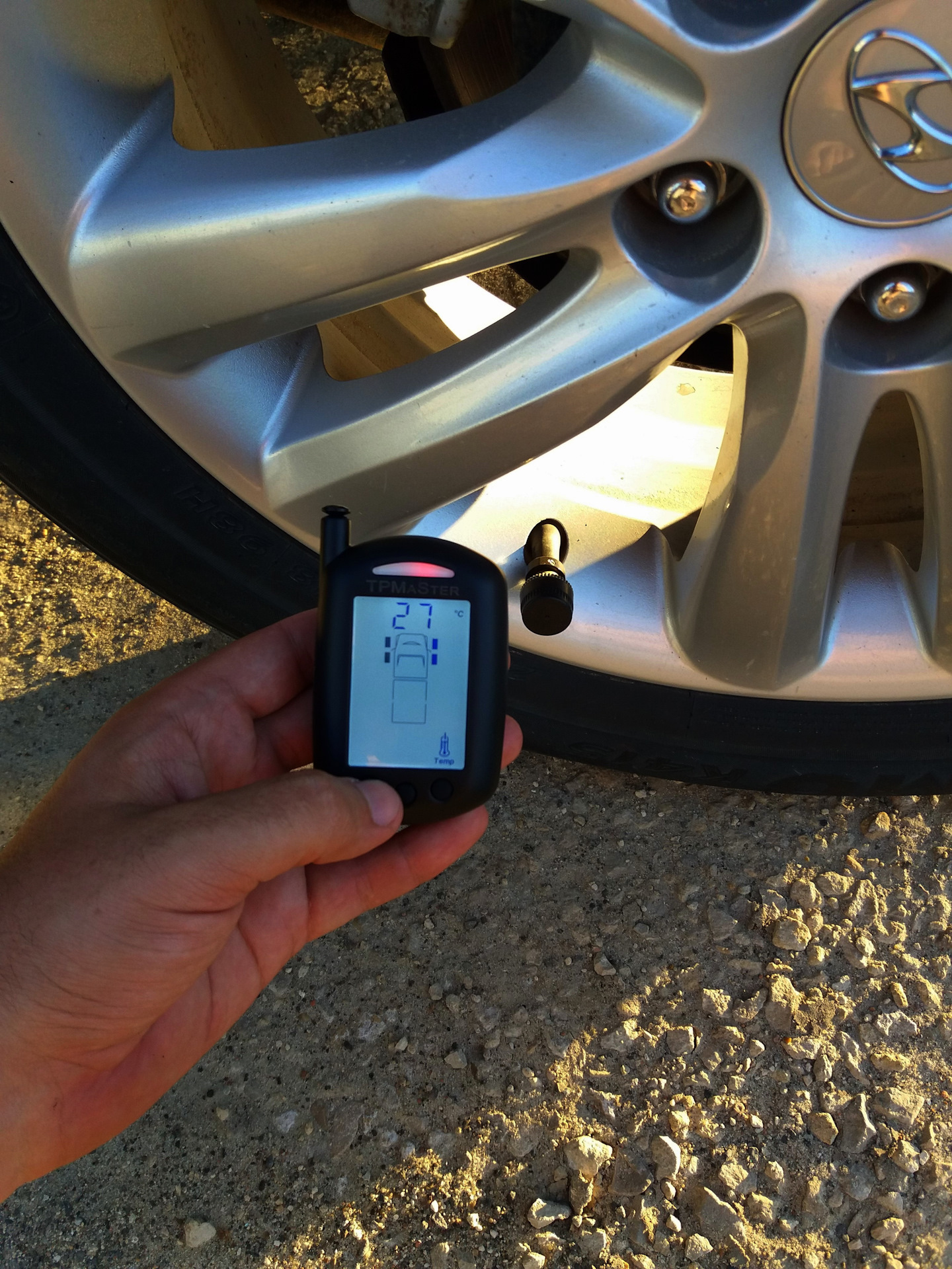 Проверьте tpms hyundai solaris