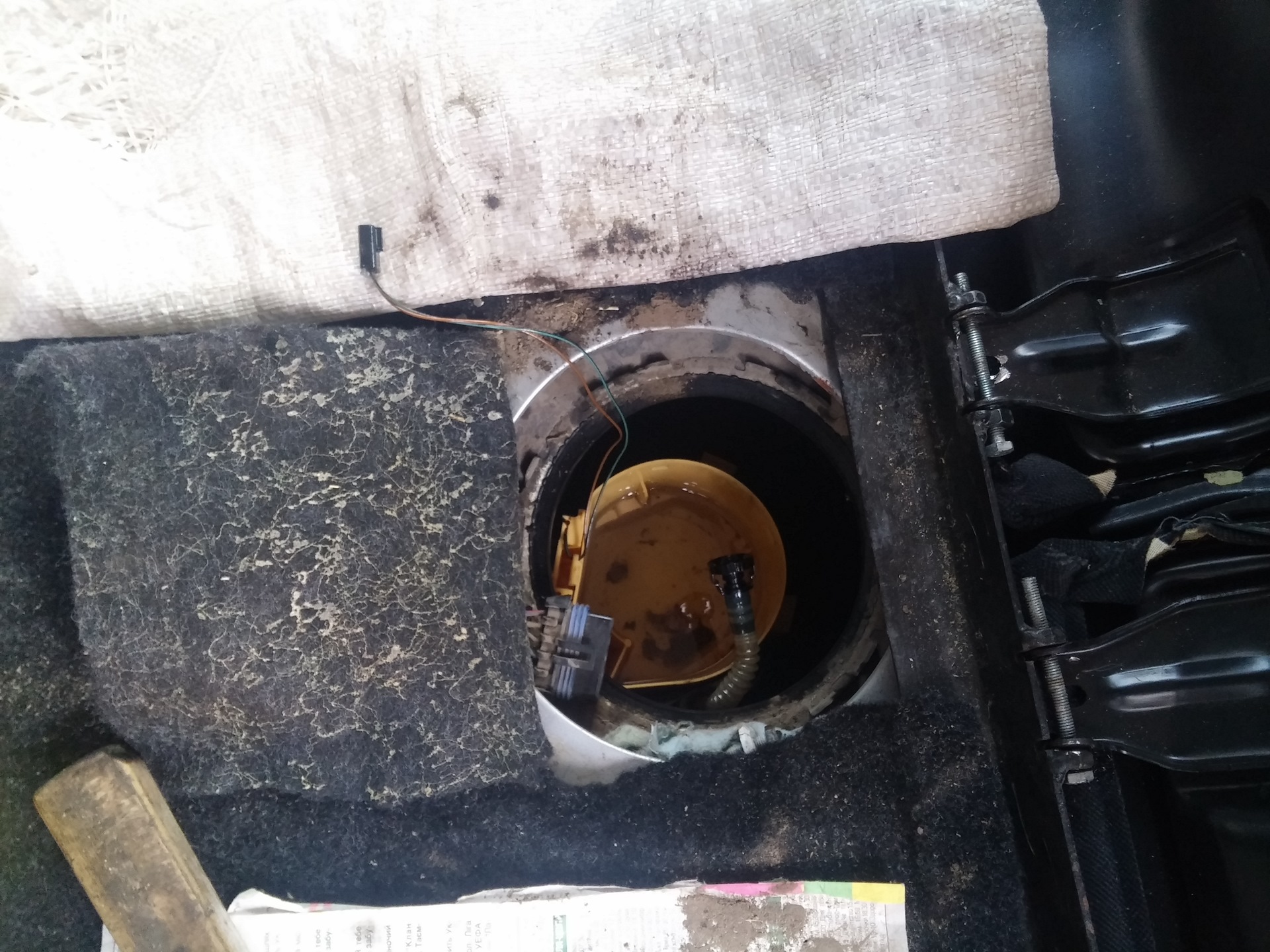 Решил почистить топливный насос на своей машине opel. — Opel Combo C, 1 ...