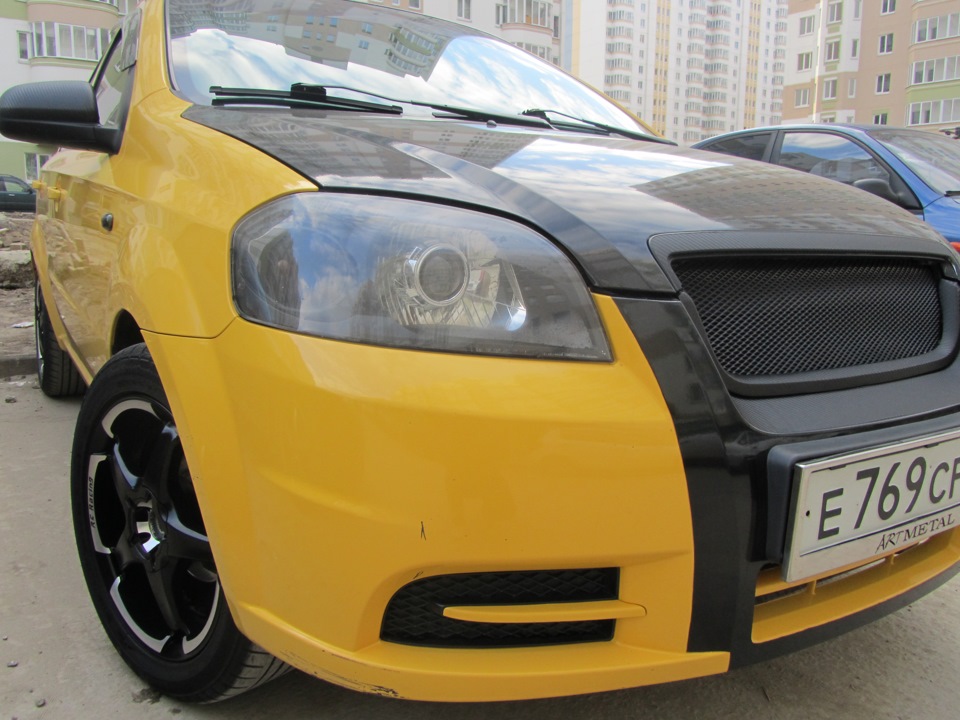 Линзы в фары — Chevrolet Aveo Sedan (1G), 1,4 л, 2007 года | тюнинг ...
