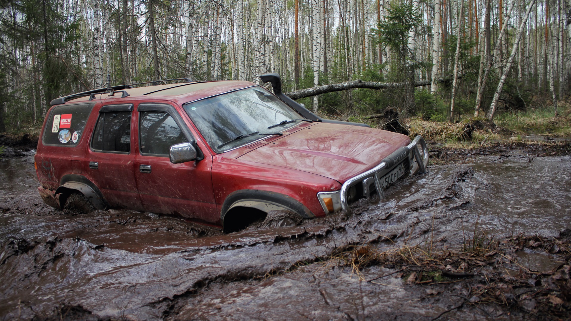 Toyota 4Runner (II) 3.0 бензиновый 1990 | Красный волк на DRIVE2