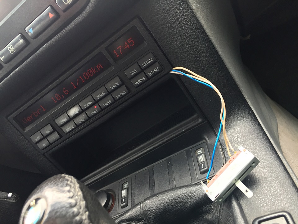 полный бк. калибровка показателя расхода топлива — BMW 3 series (E36 ...