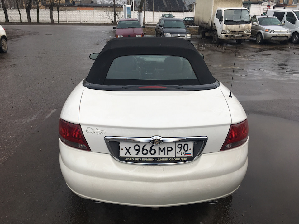 Крыша крайслер. Chrysler Sebring багажник на крышу.