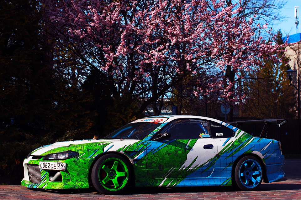 Картина по номерам nissan silvia