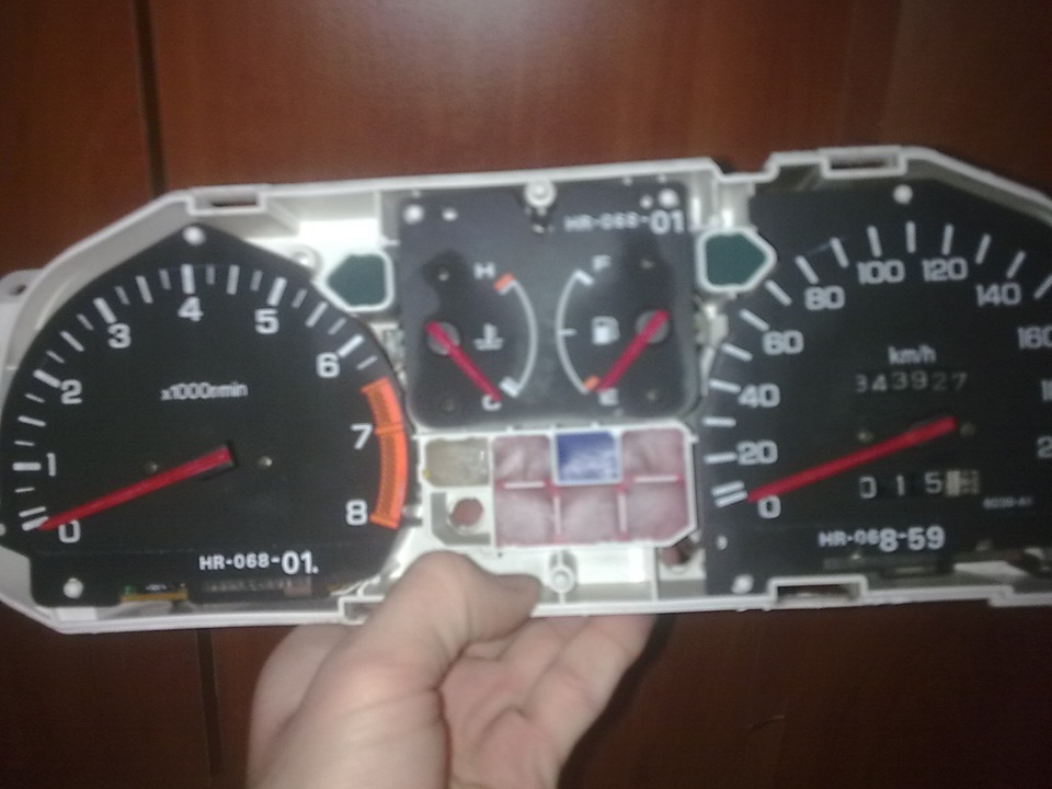 переделка подсветки приборной панели — Honda Civic Hatchback (4G), 1,5 ...