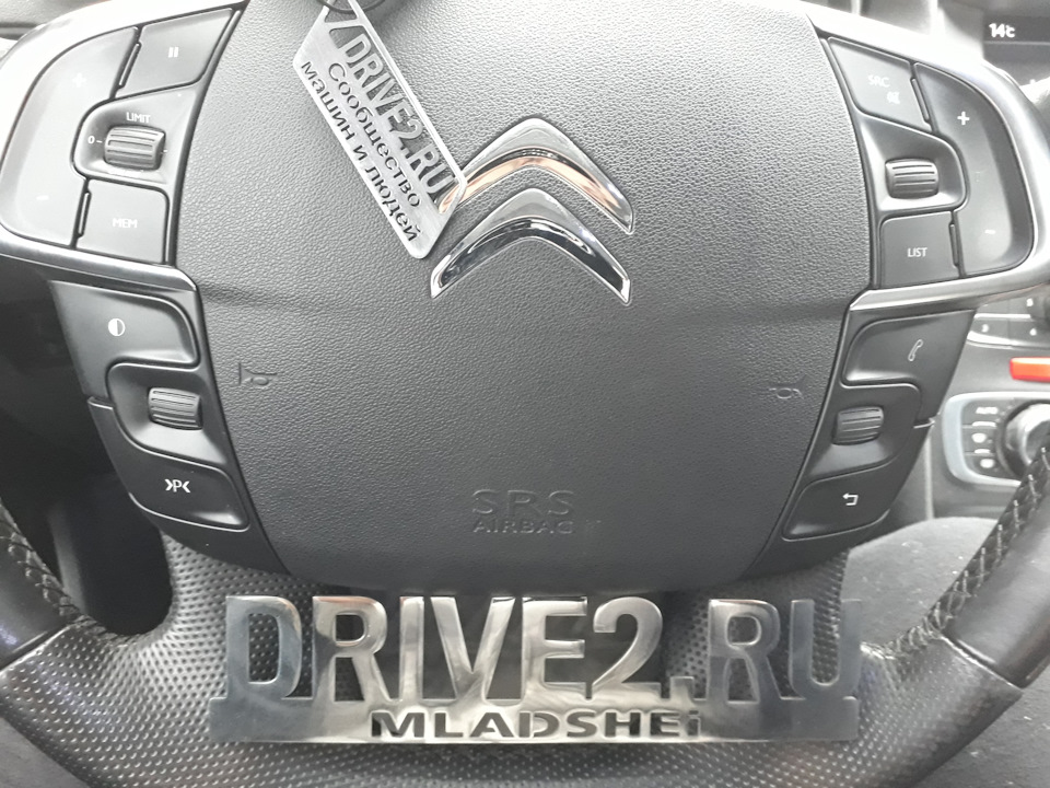 Шильдик DRIVE2.RU — Citroen C4 (2G), 1,6 л, 2013 года | аксессуары | DRIVE2