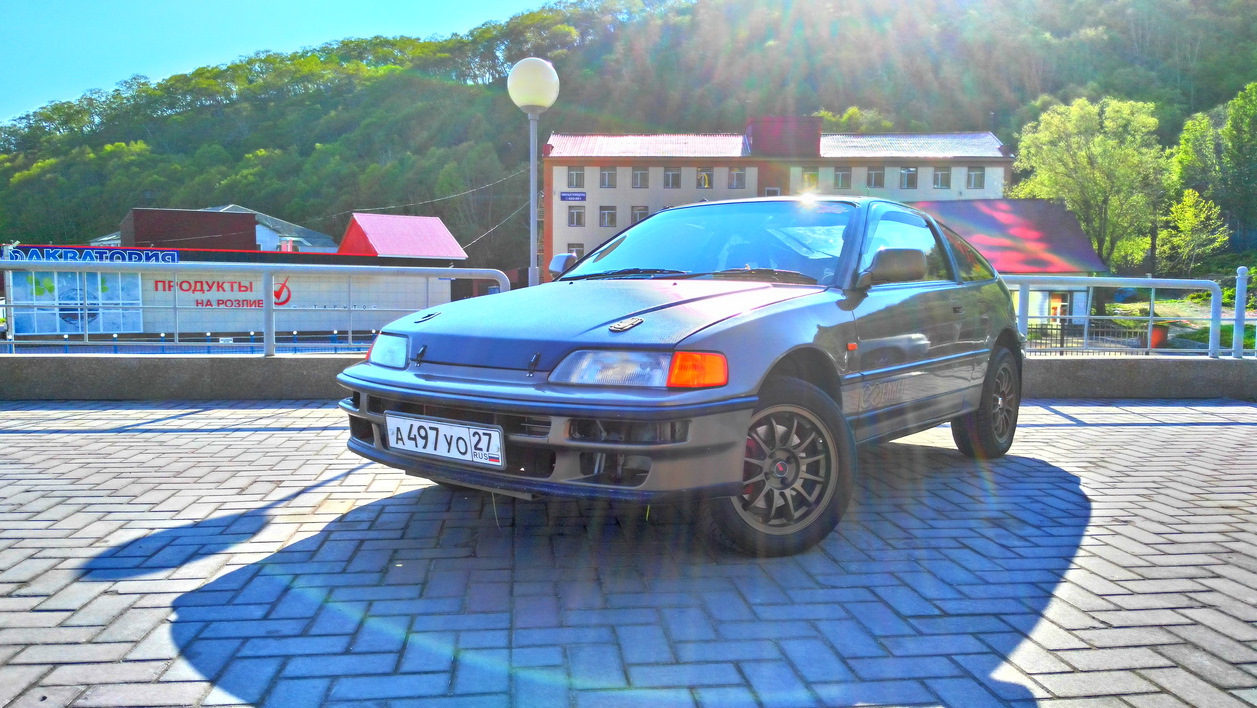 Honda CR-X (2G) 2.0 бензиновый 1992 | Шоколадное Молоко на DRIVE2