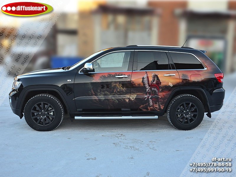 Jeep Grand Cherokee камуфляж