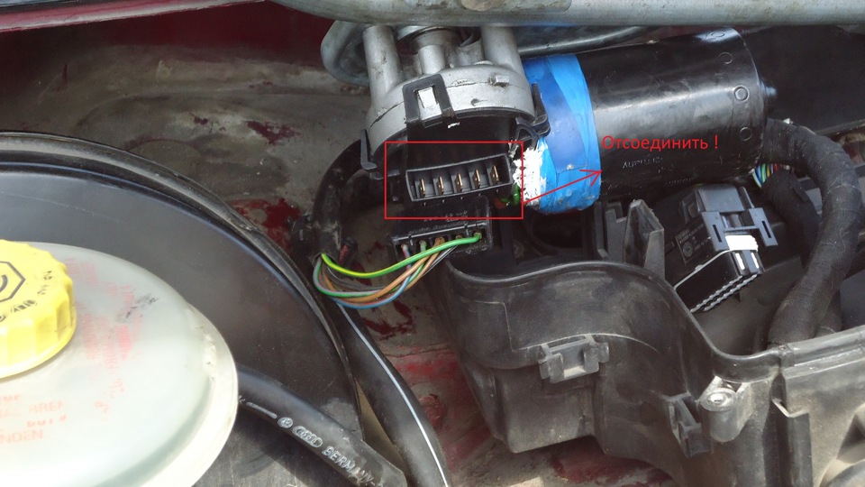 Снятие дворников! — Volkswagen Passat B5, 1,8 л, 1998 года | другое ...