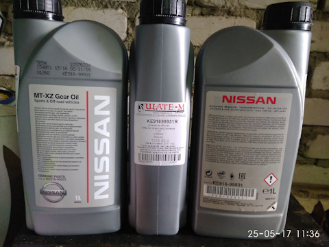 KE91699931R МАСЛО NISSAN MT-XZ GEAR OIL SPORT (1L) NISSAN INFINITI ...