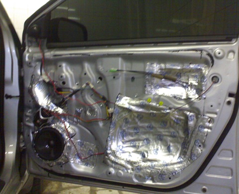 Soundproofing doors  - Toyota Corolla 16L 2007