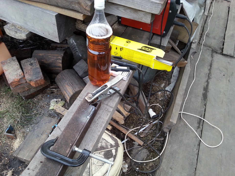 Прицеп, переделка дышла — часть первая . — УАЗ 315195 Hunter, 2,7 л ...