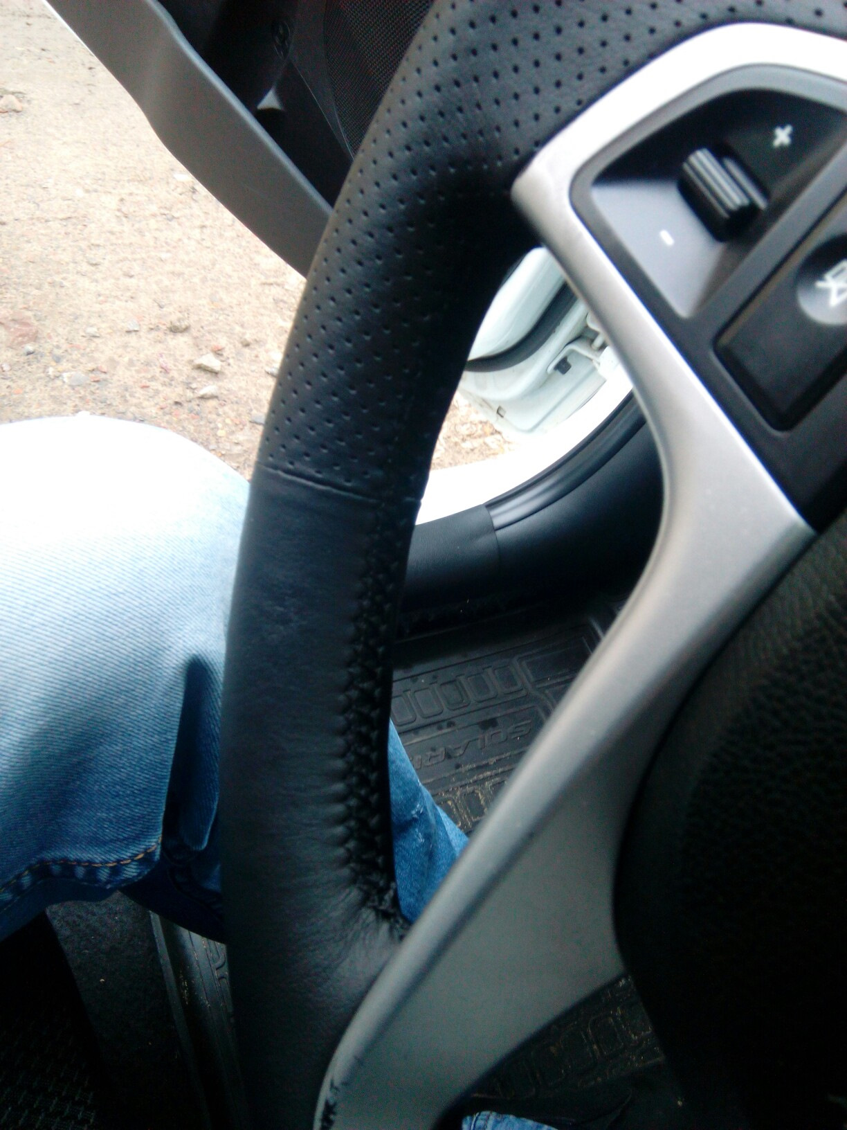 Кожа рулит.Обшивка руля. — DRIVE2