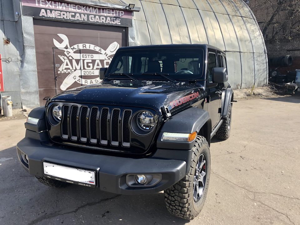 Оклейка Jeep Wrangler