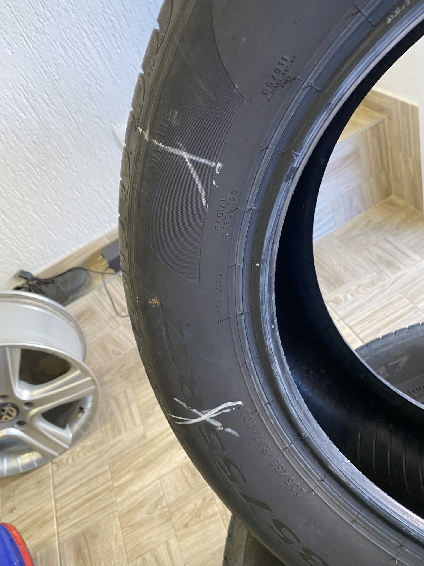 Летняя Резина Брак Шина Pirelli Powergy 235/55 R17 103Y — Volkswagen ...