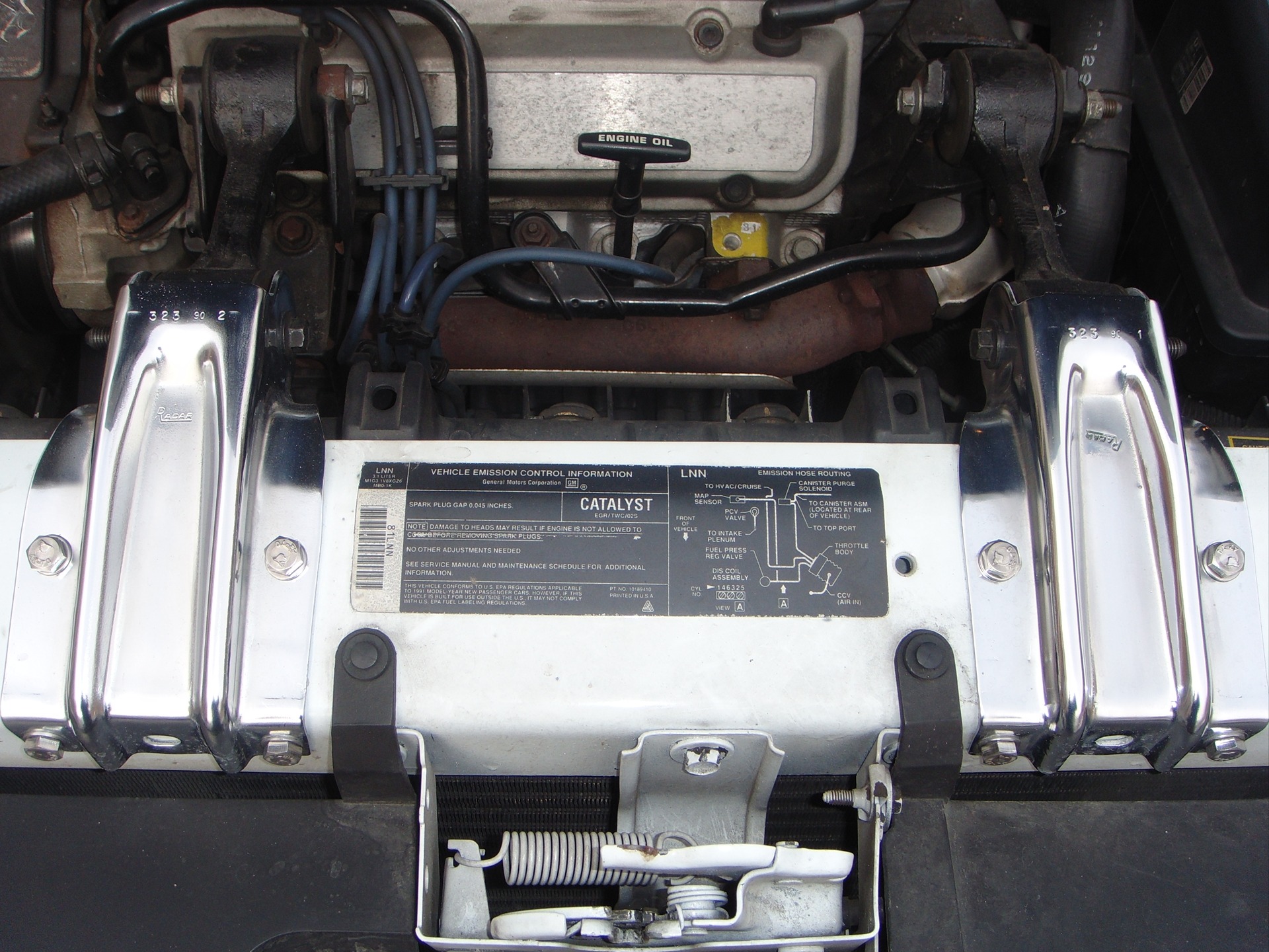 Фото в бортжурнале Pontiac Grand Prix. Запчасти на фото: ENGINE