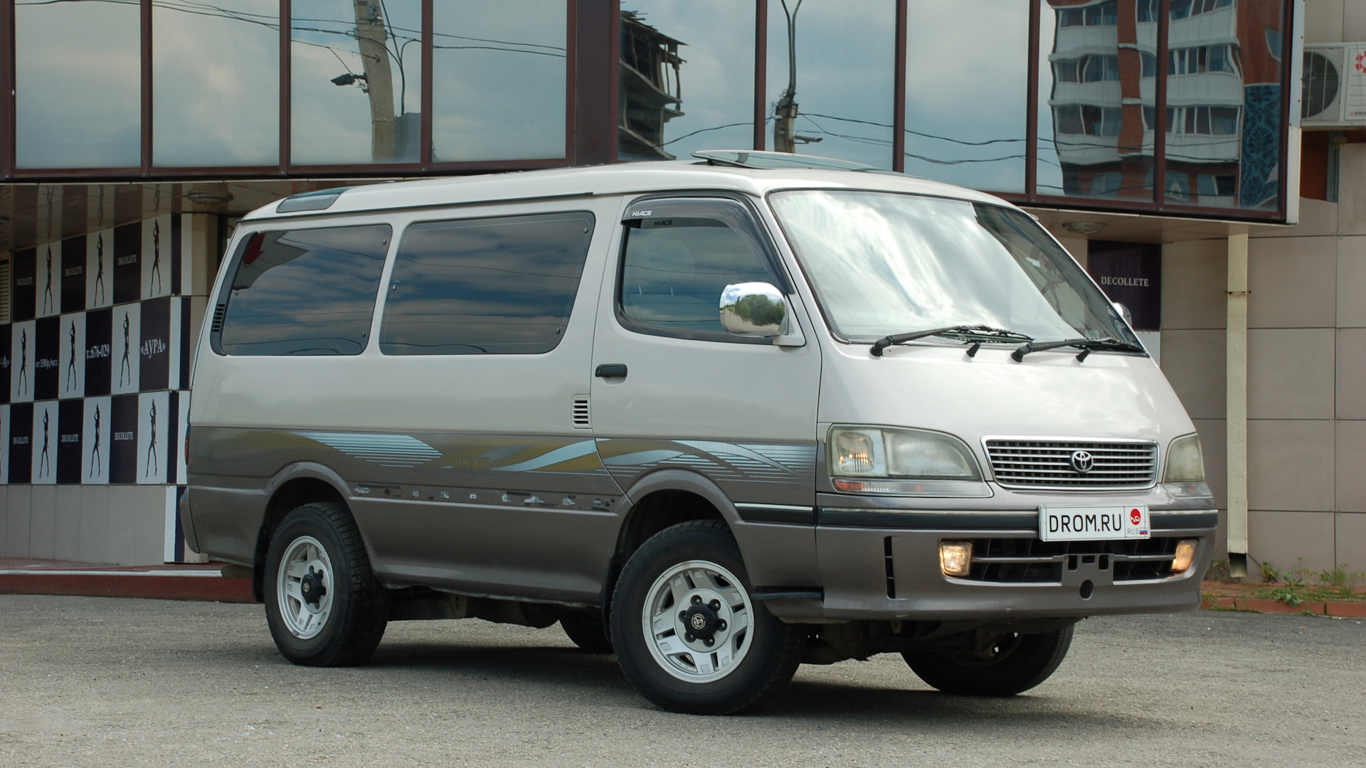 Toyota HiAce (H100) 4.0 бензиновый 1998 | UZH106:Тихо,быстро,мягко на DRIVE2