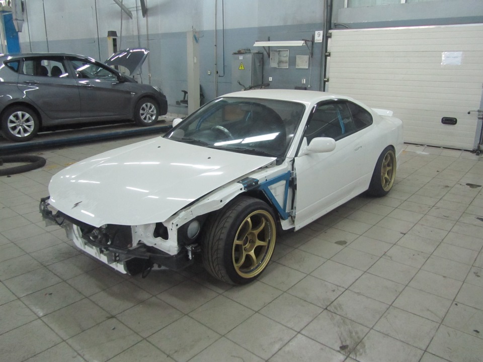 Дело ближется к концу) — Nissan Silvia (S15), 2 л, 2000 года ...