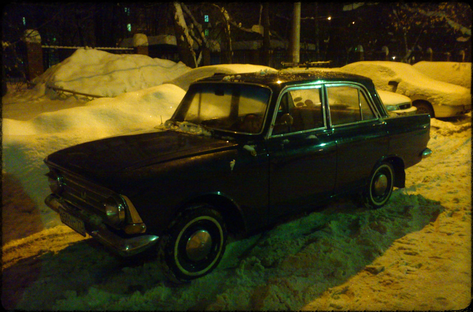 Будем дожидаться погоды у дома — Москвич 408