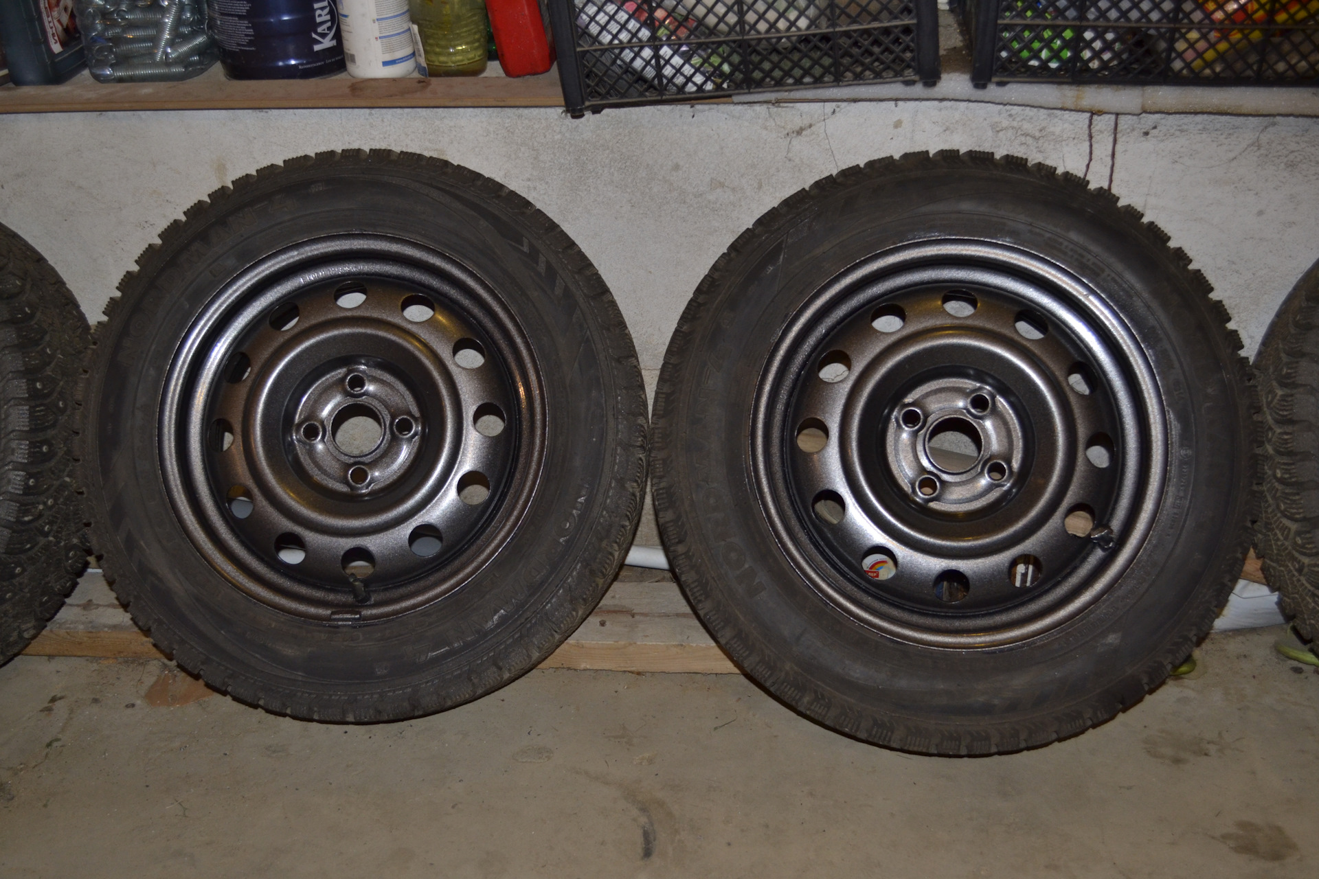 Подготовка к зиме (дорожный вариант покраски дисков) — Hyundai Solaris ...