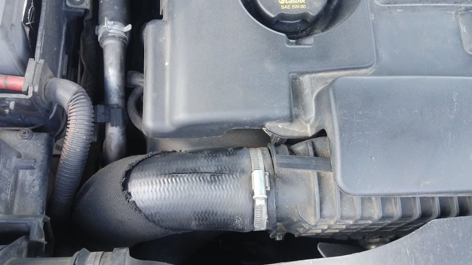 Лопнул патрубок интеркулера — DRIVE2