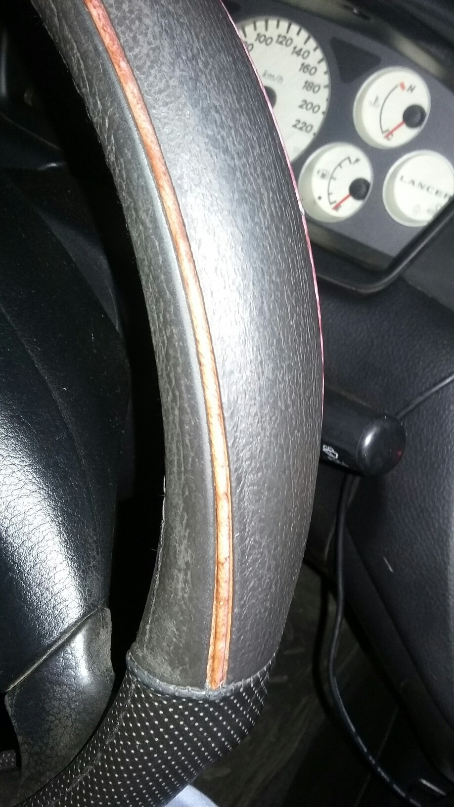 Оплетка на руль. — Mitsubishi Lancer IX, 1,3 л, 2005 года | расходники ...