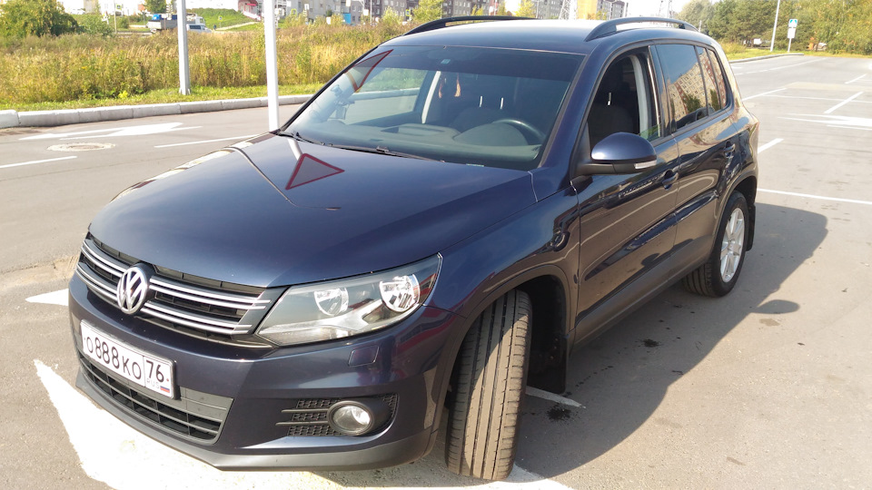 Замена задних колодок без шнурка, тигуан — Volkswagen Tiguan (1G), 1,4 ...
