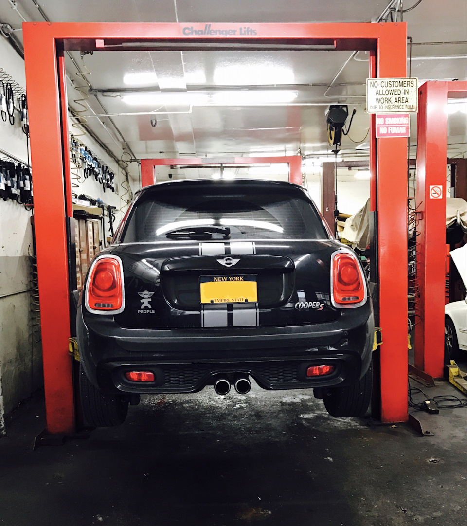 Посторонний звук в передней подвеске на кочках — MINI Cooper S Mk III ...